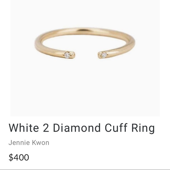 Dainty Gold Cuff Rings - Picture 4 of 4